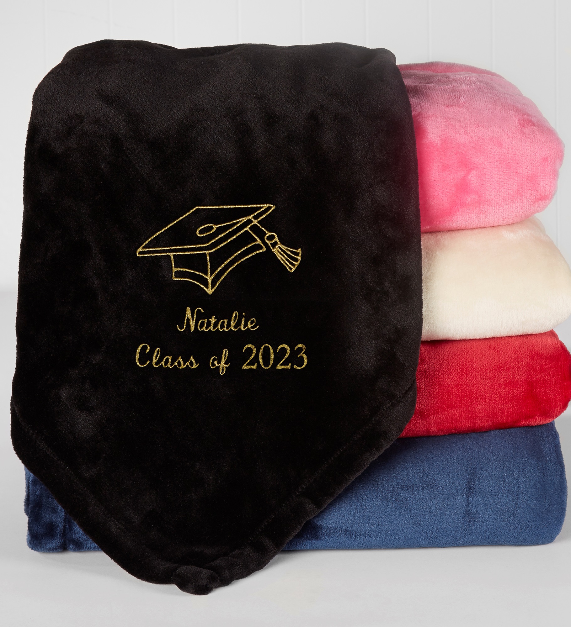 The Graduate Personalized Fleece Blanket
